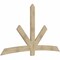 Ekena Millwork Alberta Rough Sawn Timber Gable Bracket, Douglas Fir, 96"W x 56"H x 2"D x 6"F, 14/12 Pitch GBW096X56X0206ALB00RDF - alternate 3